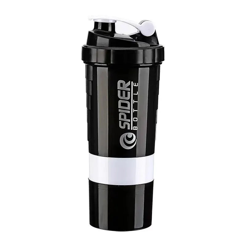 IronCoreFitness 3 Layer Shaker Protein Bottle